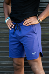 Eligius Fitness Men's Navy Blue Velocity 7" Shorts